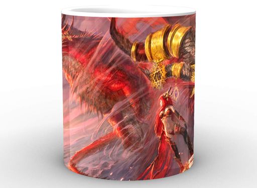 Кухоль GeekLand World of Warcraft Світ Військового Ремесла ельфійка WW.02.54 (2067858)