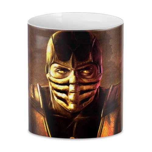 Кухоль GeekLand Mortal Kombat Мортал Комбат скорпіон MK.02.20 (2067904)