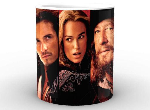 Кухоль GeekLand білий Pirates of the Caribbean Пірати Карибського моря на краю світу PC.02.024 (2067926)