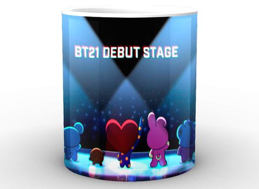 Кружка GeekLand БТ21 на сцене BT21 BTS 02.47 (2067965)