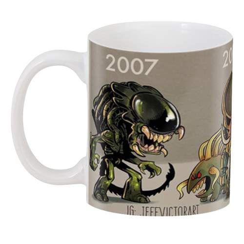 Кружка GeekLand Alien Чужой Хищник 2007-2018 AL.02.028 (2068006)