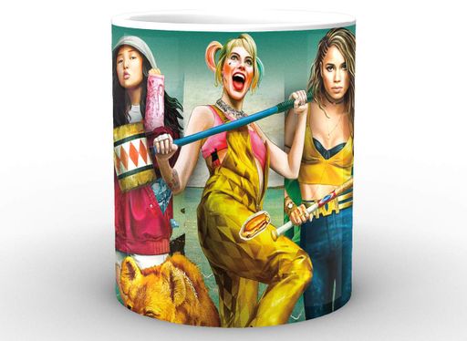 Кружка GeekLand Хищные птицы Харли все героини промо к фильму Birds of Prey BOP.03.16 (2068153)