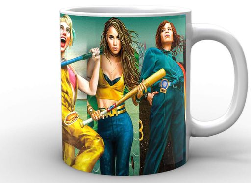 Кружка GeekLand Хищные птицы Харли все героини промо к фильму Birds of Prey BOP.03.16 (2068153)