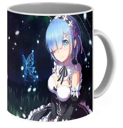 Кухоль GeekLand Життя з нуля в альтернативному світі Re:Zero метелики RZ.02.06 (2068207)