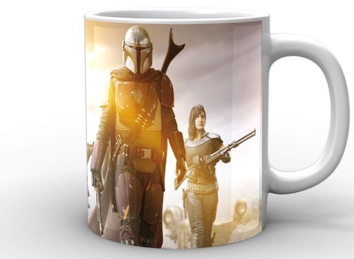 Кухоль GeekLand Зіркові війни Мандалорець постер Star Wars The Mandalorian TM.04.03 (2068237)