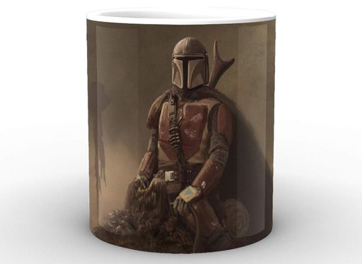Кухоль GeekLand Зіркові війни Мандалорець Мандалорець верхом Star Wars The Mandalorian TM.04.05 (2068239)