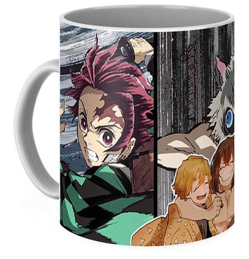 Кружка GeekLand Demon Slayer Kimetsu no Yaiba Клинок, що розсікає демонів Хашибіра Камадо Агацума KY.02.08 (2068257)