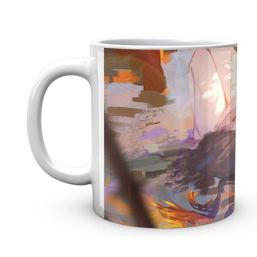 Кружка GeekLand Demon Slayer Клинок, рассекающий демонов Незуко Лежит Сложила пальцы SL 02.446 (2068425)