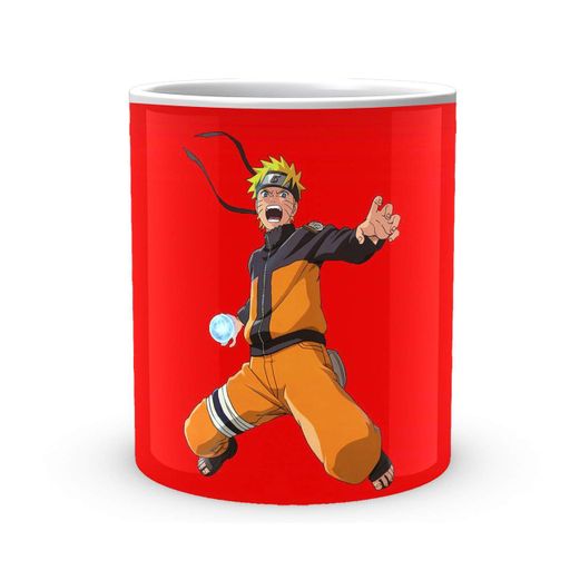 Кухоль Geek Land білий Наруто Naruto У стрибку на червоному тлі NA.02.586 (2068484)