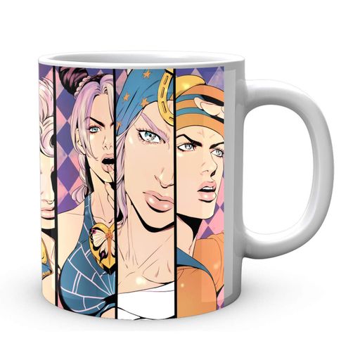 Кружка GeekLand Невероятные приключения ДжоДжо JoJo's Bizarre Adventure Главные герои Портреты JJ 02.408 (2068530)