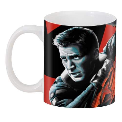 Кружка GeekLand Капитан Америка Captain America багрянец CA.02.030 (2068587)