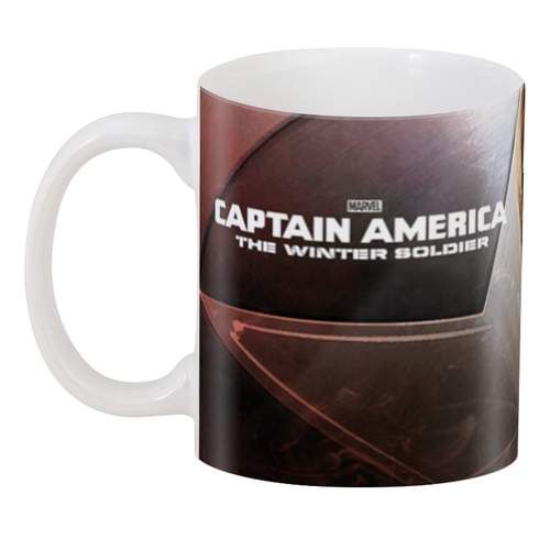 Кружка GeekLand Капитан Америка Captain America щит CA.02.035 зимний солдат (2068592)
