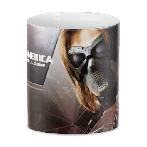 Кружка GeekLand Капитан Америка Captain America щит CA.02.035 зимний солдат (2068592)