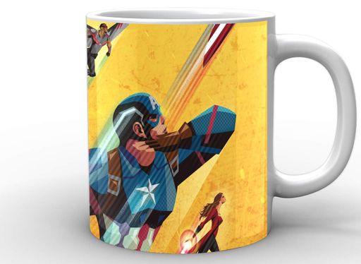 Кружка GeekLand Капитан Америка Captain America комикс CA.02.037 (2068594)