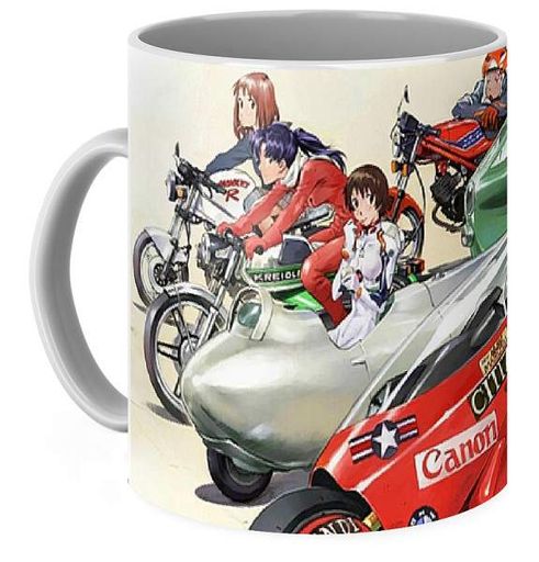 Кружка GeekLand Evangelion Евангелион сумасшедшие гонки EV 02.07 (2068702)