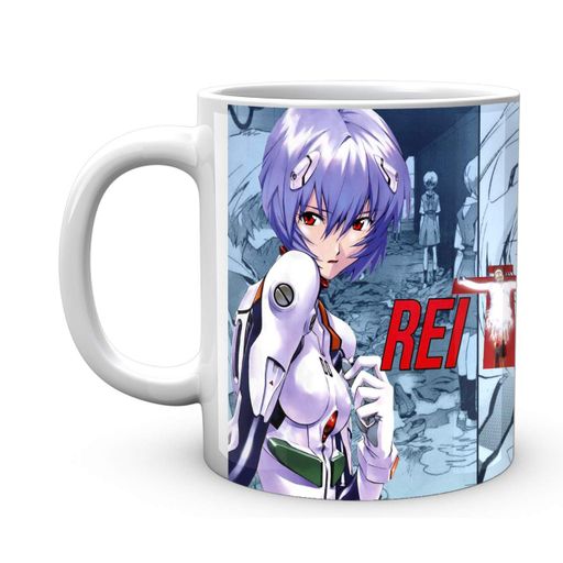 Кружка GeekLand Evangelion Евангелион grey face EV 02.15 (2068708)