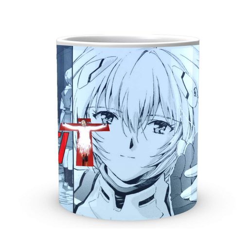 Кружка GeekLand Evangelion Евангелион grey face EV 02.15 (2068708)