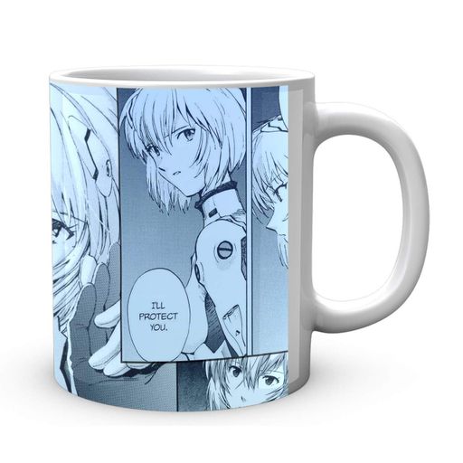 Кружка GeekLand Evangelion Евангелион grey face EV 02.15 (2068708)