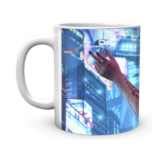 Кружка GeekLand Cyberpunk 2077 Киберпанк 2077 героиня CY 02.586 (2068850)