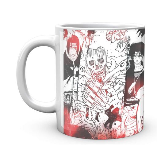 Кружка Geek Land белая Наруто Naruto В прыжке на красном фоне NA.02.597 (2068909)