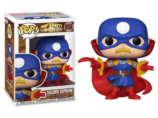 Фигурка Фанко Поп Величайший Солдат Funko Pop Infinity Wars Бесконечные войны Soldier Supreme 10см FP M 858 (2068957)