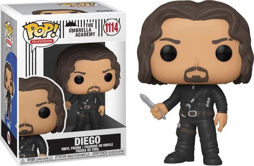 Фигурка Funko Pop Диего Академия Амбрелла The Umbrella Academy Diego 10см FP UA 1114 (2068960)