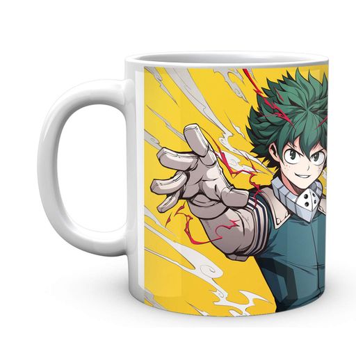 Кружка GeekLand Моя геройская академия My Hero Academia Деку на желтом фоне MHA 02.550 (2069331)