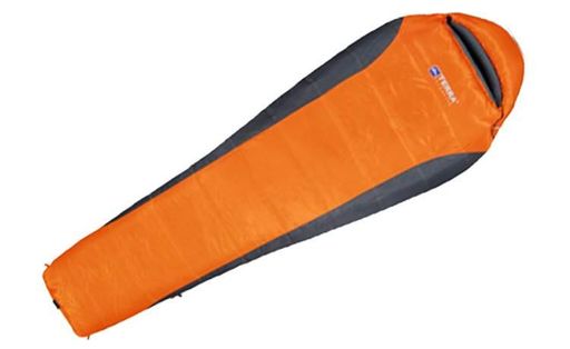 Спальник Terra Incognita Siesta 400 Regular L лівий Помаранчевий / сірий (TI-REG01718L) (2070081)