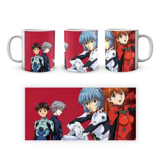 Кружка GeekLand Evangelion Євангеліон Аска Сіндзі Каору EVA 002.31 (2070842)