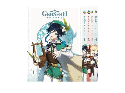 Комплект Манги Bee's Print Геншин Импакт Genshin Impact Том с 01 по 04 цветная BP GISET 01 (2071114)