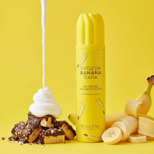 Мус для душу Biovene Whipped Shower Foam Frozen Banana Bark Заморожений банановий десерт, 250 мл