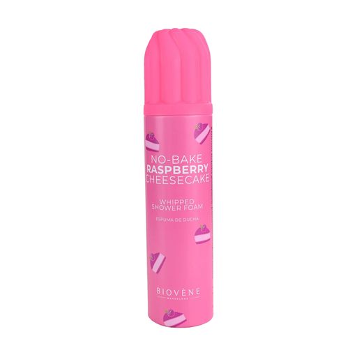 Мус для душу Biovene Whipped Shower Foam No-Bake Raspberry Cheesecake Малиновий чизкейк без випікання, 250 мл