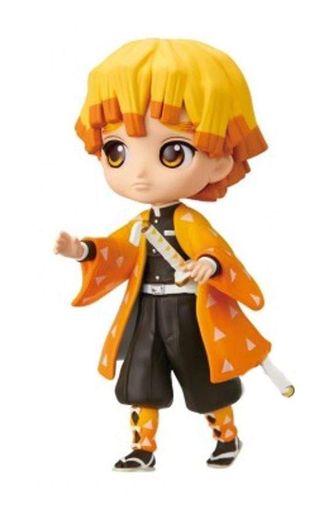 Фігурка Bandai Q Posket petit vol.6 Зеніцу Клинок, що розсікає демонів Zenitsu Demon Slayer 7 см B QP DS AZ (2071213)