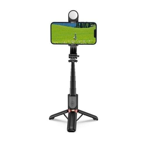 Монопод-трипод WiWU Mini Selfie Stick Wi-SE011(with filled lights) Black (2071344)