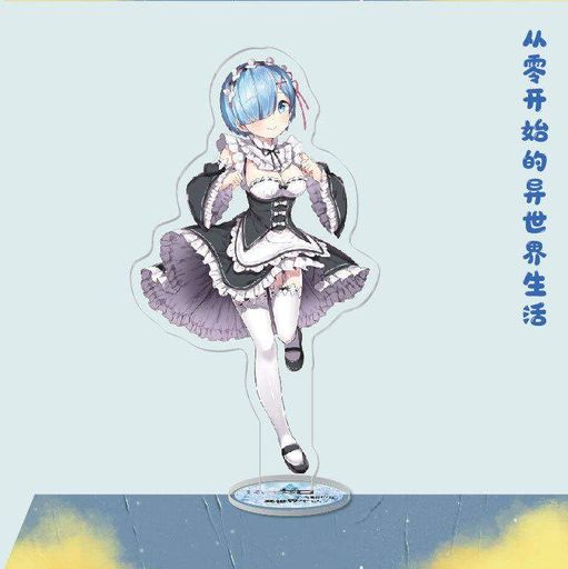 Акриловая фигурка Жизнь с нуля в альтернативном мире Рэм Re:Zero Rem AS RZ R 03 (2071403)