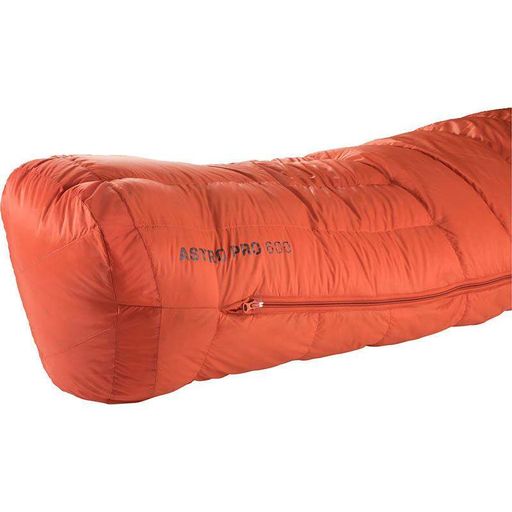 Спальный мешок пуховый Deuter Astro Pro 600 SL Paprika-Redwood левый 198см (3712523 9507 1) (2071528)