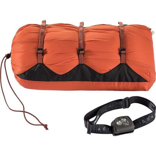 Спальный мешок пуховый Deuter Astro Pro 600 SL Paprika-Redwood левый 198см (3712523 9507 1) (2071528)