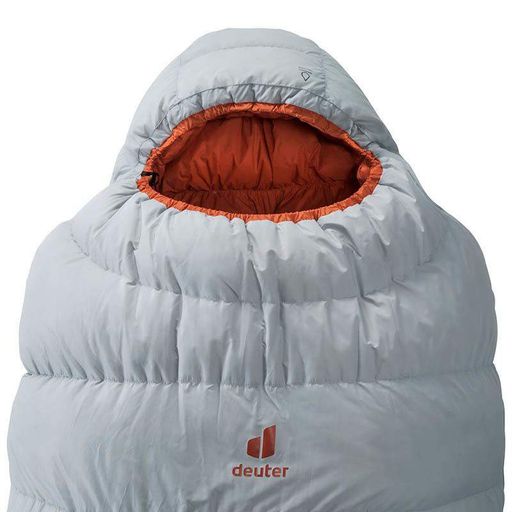 Спальный мешок пуховый Deuter Astro Pro 400 EL Tin-Paprika левый 219см (3712123 4917 1) (2071532)