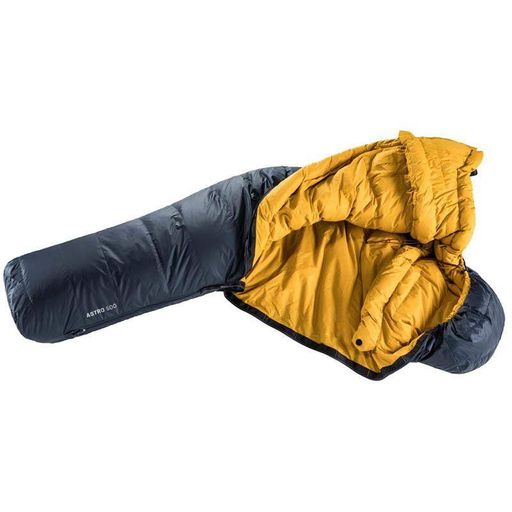 Спальный мешок пуховый Deuter Astro 500 Ink-Curry левый 205см (3711221 3916 1) (2071537)