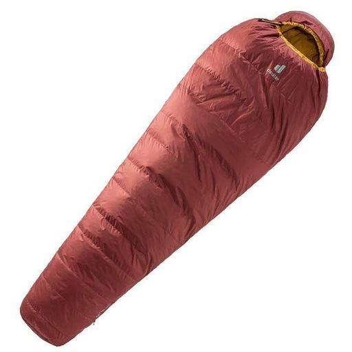 Спальний мішок пуховий Deuter Astro 300 L Redwood-Curry лівий 220см (3711121 5908 1) (2071540)
