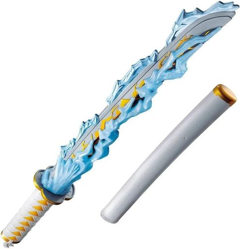 Катана Bandai Клинок, який знищує демонів Зеніцу Азума Demon Slayer Zenitsu Agatsuma 55 см B DS ZA 55 (2071709)