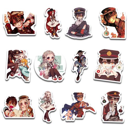 Стікерпак Набір наклейок GeekLand Туалетний хлопчик Jibaku Shounen 45 штук SP JS 01 (2071731)