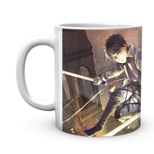 Кружка GeekLand Атака Титанів Attack on Titan Ерен Йегер і Леві Аккерман наступ AT.02.65 (2071934)