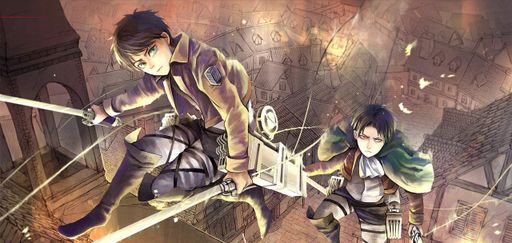 Кружка GeekLand Атака Титанів Attack on Titan Ерен Йегер і Леві Аккерман наступ AT.02.65 (2071934)
