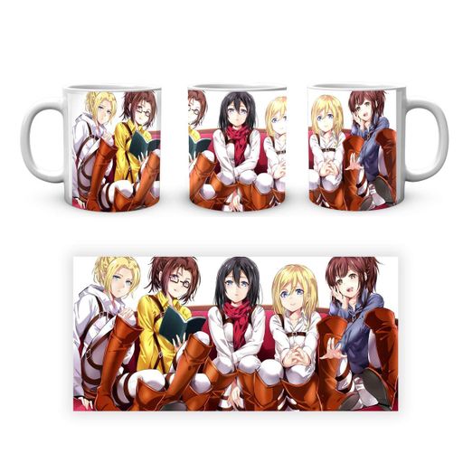 Кружка GeekLand Атака Титанов Attack on Titan  девушки AT.02.67 (2071936)