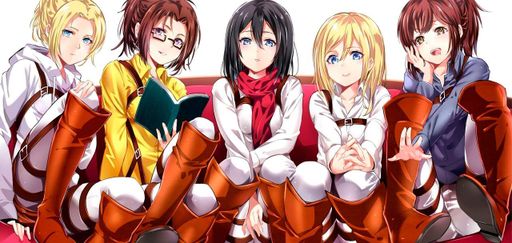 Кружка GeekLand Атака Титанов Attack on Titan  девушки AT.02.67 (2071936)