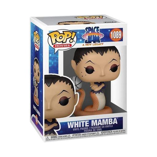 Фигурка Фанко Поп Космический джем Белая Мамба Funko Pop Space Jam White Mamba 10 см Movies SJ WM 1089 (2071959)