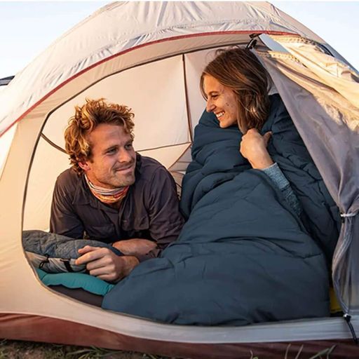 Спальный мешок Naturehike F150 NH22MSD05 левый темно-голубой 190 см (6927595797761-L) (2071985)