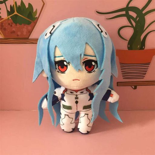 М'яка іграшка Євангеліон Аянамі Рей Evangelion Rei Ayanami 20 см PCH CM RA 02 (2072174)