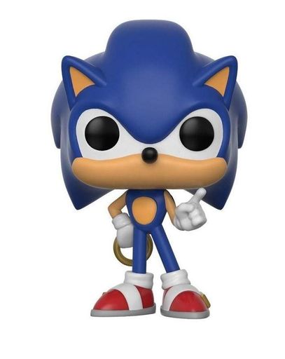 Фигурка Funko Pop Фанко Поп Ёж Соник с кольцом Games Sonic The Hedgehog Sonic with Ring игра Соник Супер-ёжик (2072183)
